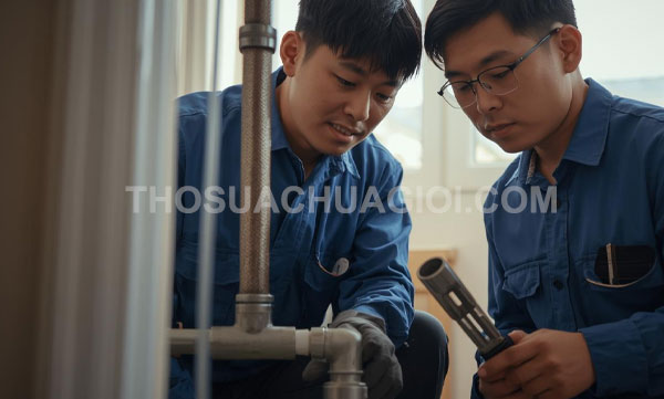Thợ sửa ống nước phường Tân Định