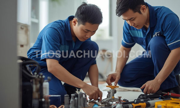 Thợ sửa ống nước phường Tân Sơn Nhì