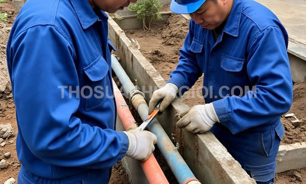 Thợ sửa ống nước phường Tân Sơn