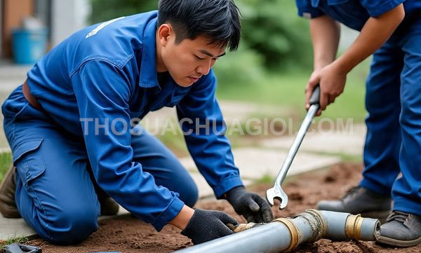Thợ sửa ống nước phường Vườn Lài