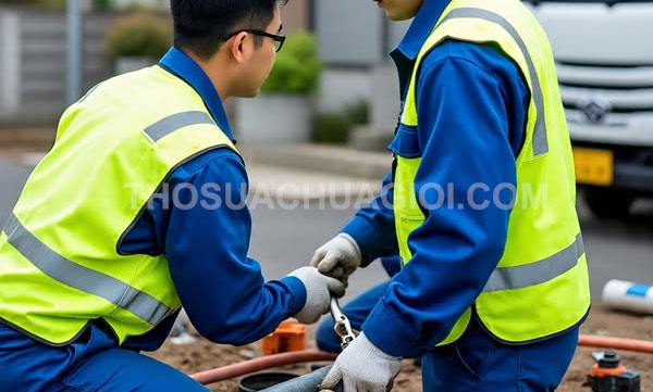 Thợ sửa ống nước tại phường An Đông
