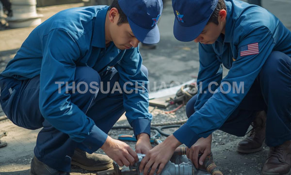 thợ sửa ống nước tại phường Bàn Cờ