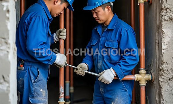 Thợ sửa ống nước tại phường Hòa Hưng