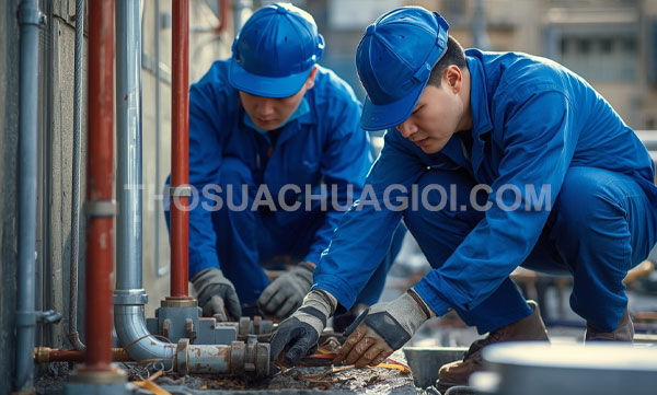 thợ sửa ống nước tại phường Nhiêu Lộc