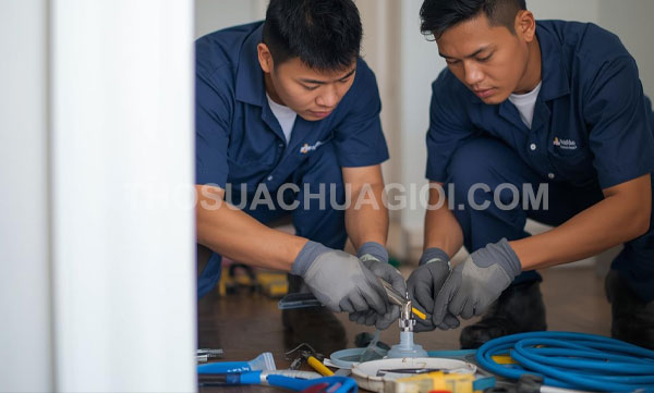 Thợ sửa ống nước tại phường Phước Long