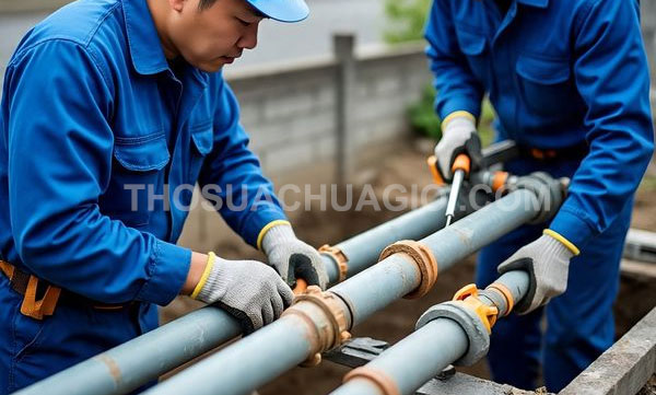 Thợ sửa ống nước tại phường Tân Mỹ