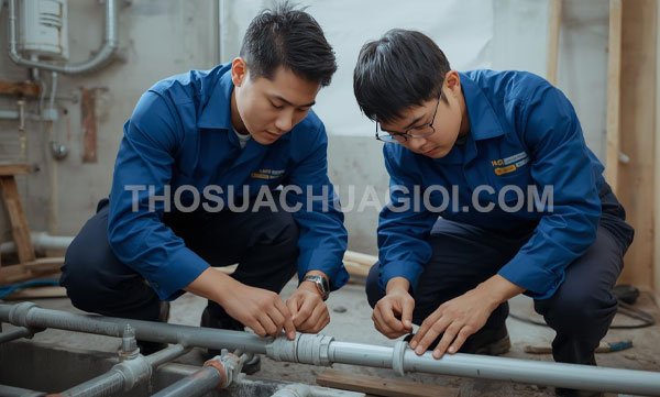 Thợ sửa ống nước tại phường Vĩnh Hội