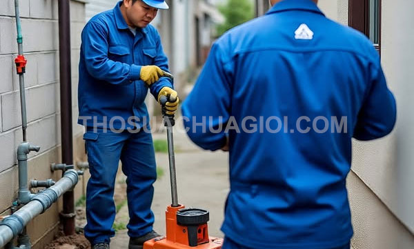 Thợ sửa ống nước tại xã Nhà Bè