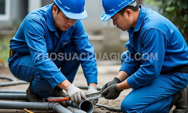 Thợ sửa ống nước tại xã Thái Mỹ