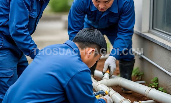Thợ sửa ống nước xã Bình Chánh
