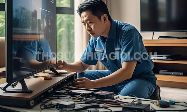 Thợ sửa tivi tại nhà phường Chợ Quán