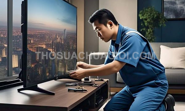 Thợ sửa tivi tại nhà ở Phú Nhuận
