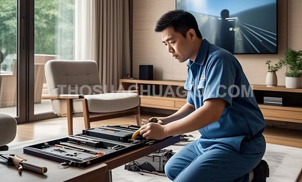 Thợ sửa tivi tại nhà Tân Phú
