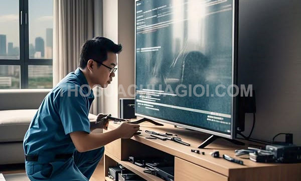 Thợ sửa tivi tại nhà phường Tân Sơn