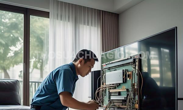 Thợ sửa tivi tại nhà tại phường Phú Lâm