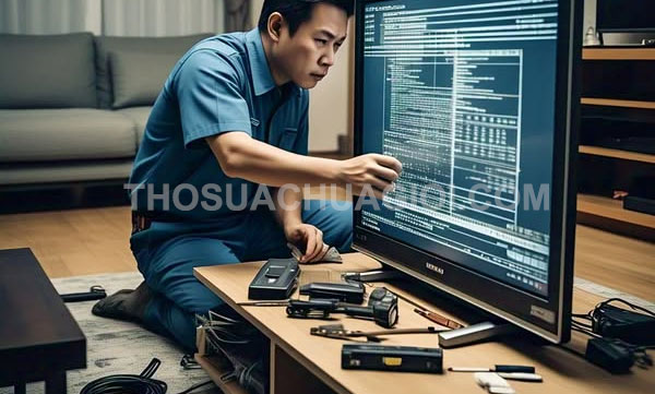 Thợ sửa tivi tại nhà ở Phú Nhuận