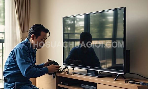 Thợ sửa tivi tại nhà xã Hóc Môn