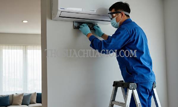 Thợ sửa máy lạnh tại chung cư Sunwah Pearl giá rẻ 20 phút có mặt