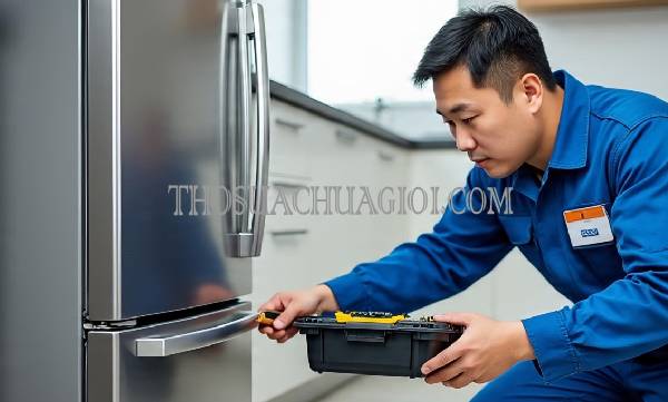 thợ sửa tủ lạnh tại ngã bảy