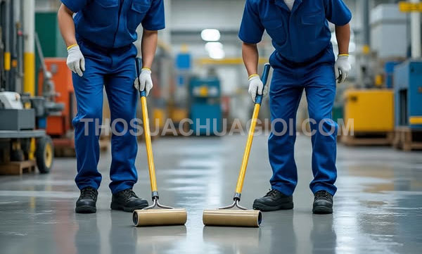thi công sơn Epoxy Phường Bàu Bàng