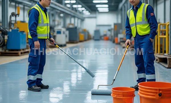 thợ Thi công sơn Epoxy phường An Hội Đông
