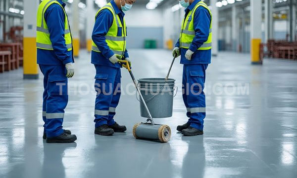 thợ Thi công sơn Epoxy phường An Phú Đông