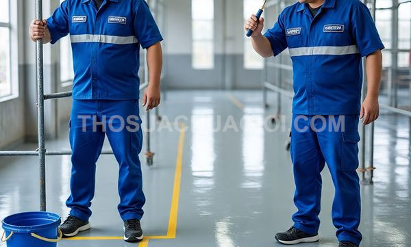 thợ Thi công sơn Epoxy phường Bình Đông