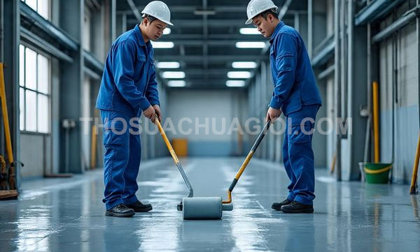 thợ Thi công sơn Epoxy tại Bình Tân