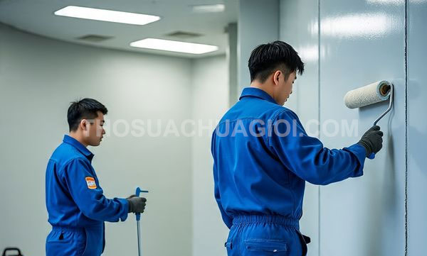 thợ thi công sơn Epoxy phường Bình Tiên