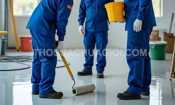 thợ thi công sơn Epoxy phường Minh Phụng