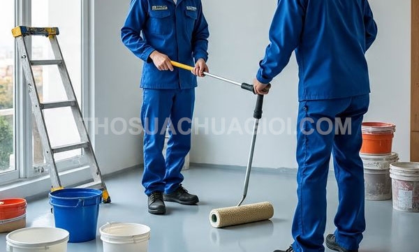 thợ Thi công sơn Epoxy phường Phú Định