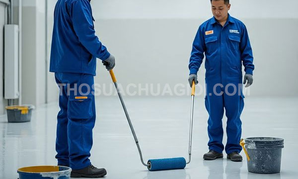 thợ thi công sơn Epoxy phường Phú Thuận
