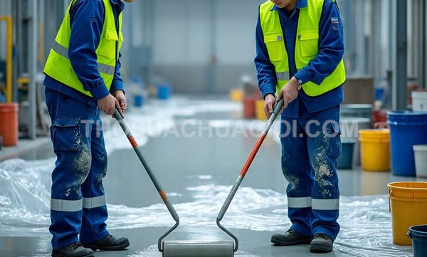 thợ Thi công sơn Epoxy phường Tân Thới Hiệp