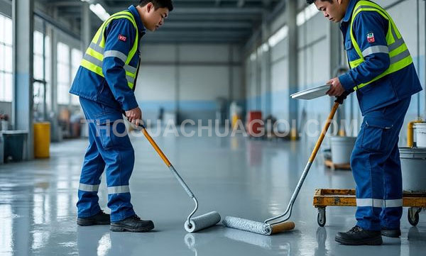 thợ thi công sơn Epoxy phường Trung Mỹ Tây