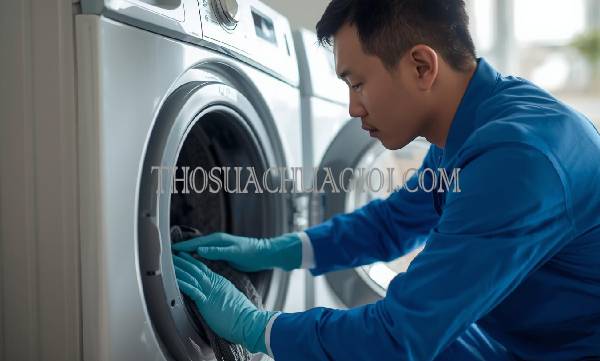 Thợ vệ sinh máy giặt tại Bến Lức chất lượng 25 phút có