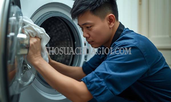 thợ vệ sinh máy giặt tại gò công