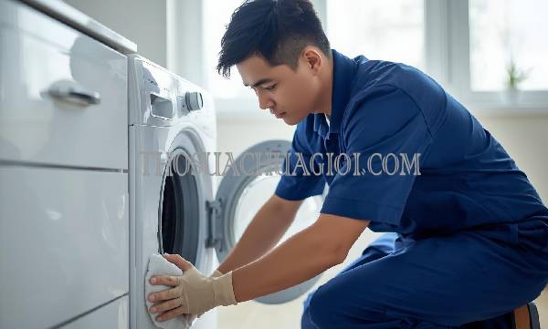 Thợ vệ sinh máy giặt tại Long Xuyên chất lượng 25 phút có