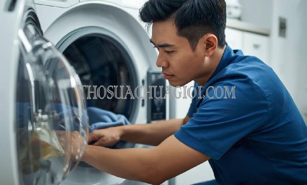 Thợ vệ sinh máy giặt tại Ngã Bãy gọi 30 phút có mặt