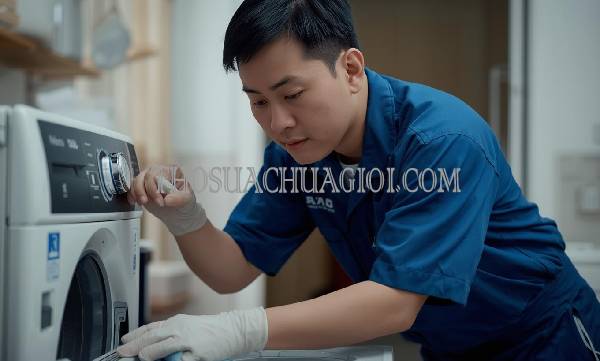 thợ vệ sinh máy giặt tại ngã bãy
