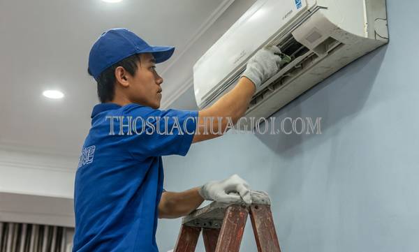 Thợ vệ sinh máy lạnh tại Châu Đốc giá rẻ 20 phút có mặt