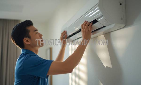 vệ sinh máy lạnh tại điện bàn