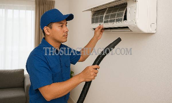 thợ vệ sinh máy lạnh tại hội an giá rẻ