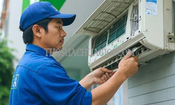 thợ vệ sinh máy lạnh tại vị thanh