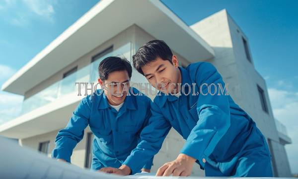 Thợ xây nhà xã Hòa Phú cũ uy tín 15 phút đến nơi