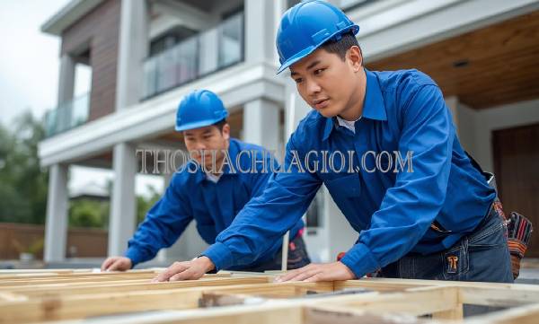 thợ xây nhà xã phước thạnh