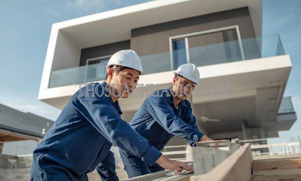 thợ xây nhà xã tân kiên giá rẻ