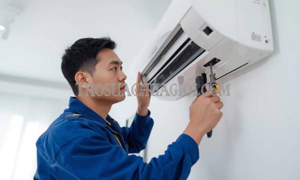 tháo lắp máy lạnh tại thủ dầu một