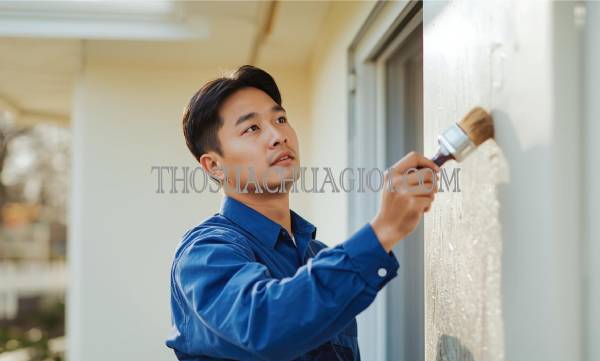 thợ sơn nhà phường bình an giá rẻ