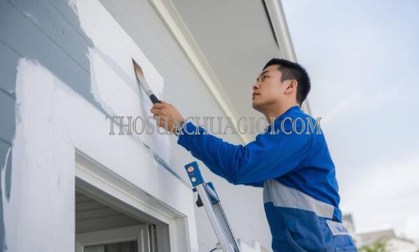 Thợ sơn nhà phường Bình Thọ cũ uy tín 15 phút đến nơi