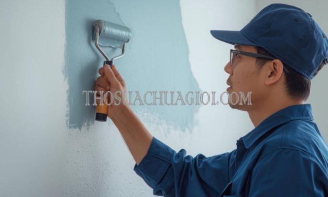 thợ sơn nhà phường hòa thạnh